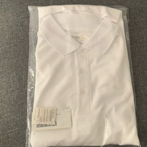 New white Men’s polo
